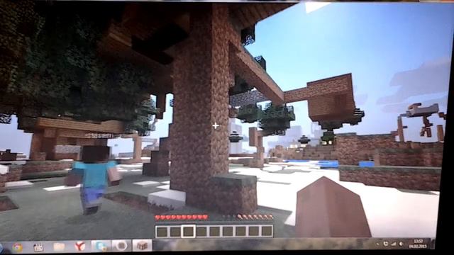 Играем в майнкрафт на сервере ( начало) смотреть онлайн