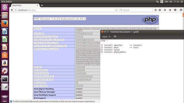 How to install apache, php, mysql & phpmyadmin on Ubuntu 16.04 смотреть онлайн