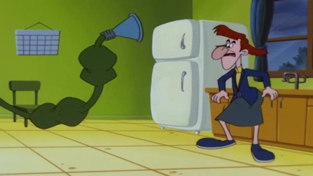 Woody Eats Wally's Pizza | Woody Woodpecker