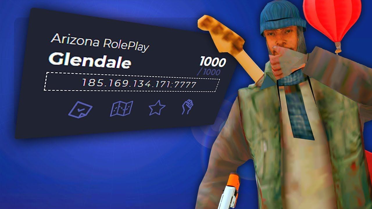 Arizona RP GLENDALE Тестовый ролик смотреть онлайн