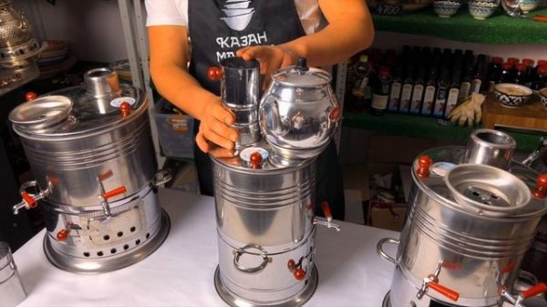 Обзор и сравнение. Турецкий самовар на дровах Zarifis и Sozenler