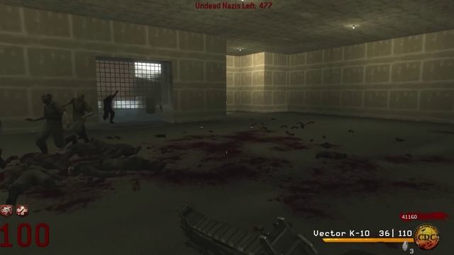 OOPS! BROKE IT AGAIN... "Call of Duty Zombies" GM Construct Custom Map Walkthrough смотреть онлайн
