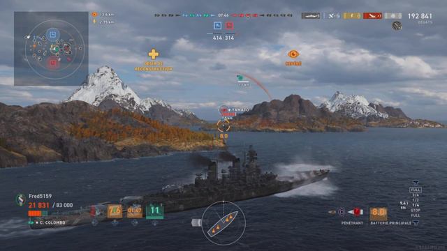 World of Warships Legends : C. Colombo (297k dégâts/544k crédits) Fr 11 смотреть онлайн