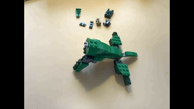 🐶 #lego Evil DOG from dinosaur - Динозавр превращается в злую СОБАКУ 31058 LEGO creator 31058 смотреть онлайн