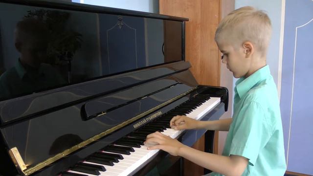 Гиршфельд Богдан, Юхновская школа искусств, М.Шмитц "Джазовая инвенция" C-dur смотреть онлайн