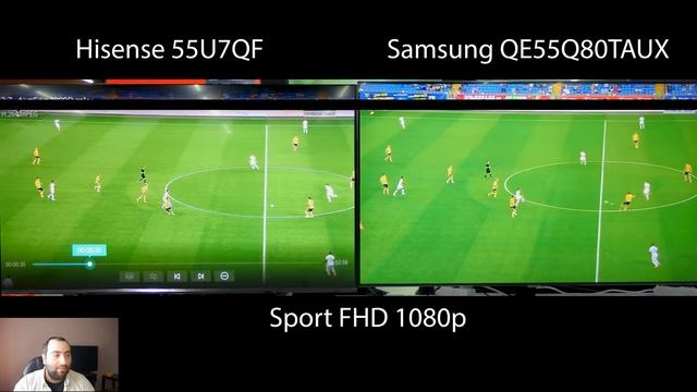 Hisense 55U7QF VS Samsung 55Q80T / и немного Hisense Sony KD55XH9505 VS 55U7QF смотреть онлайн