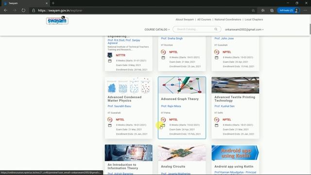 HOW TO REGISTER FOR NPTEL ONLINE COURSE IN 2022 | COURSES BY SWAYAM смотреть онлайн