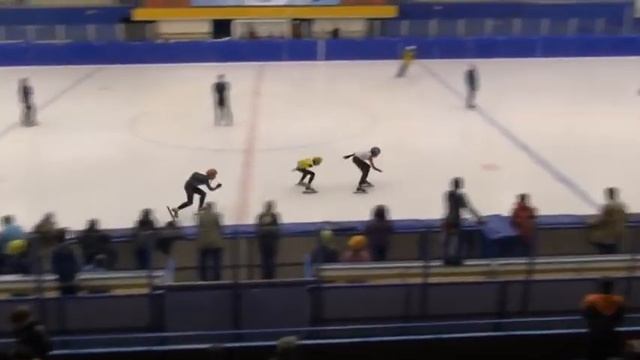 Шорт трек Сочинский олимп в Твери мальчики младший 500 финал В смотреть онлайн