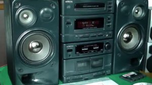 AX-C15W HITACHI MINI SYSTEM Compact System (Vídeo DEMO)