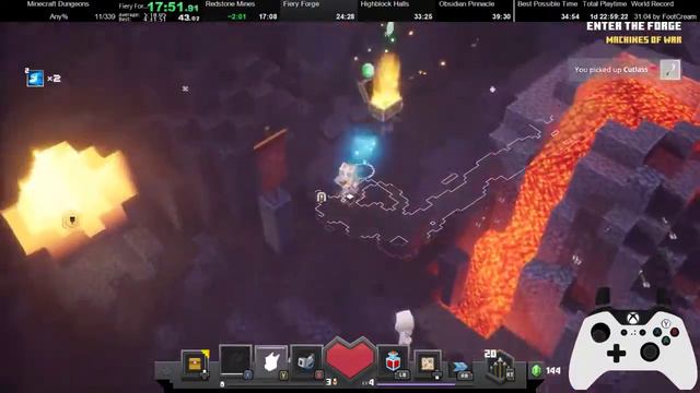 Minecraft Dungeons Any% Speedrun (Version 1.3) Speedrun in 35:18 смотреть онлайн