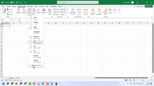 How to Add A3 Paper Size in Excel смотреть онлайн