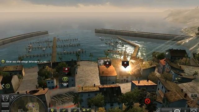 World In Conflict 8600 GTS смотреть онлайн