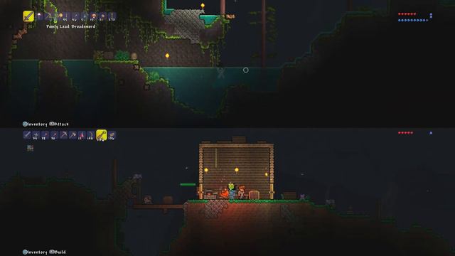TERRARIA 1.05 [#2] PS4 GIRLS SMELL? смотреть онлайн