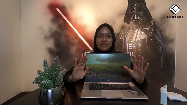 Unboxing Huawei Matebook D15 Ryzen 7