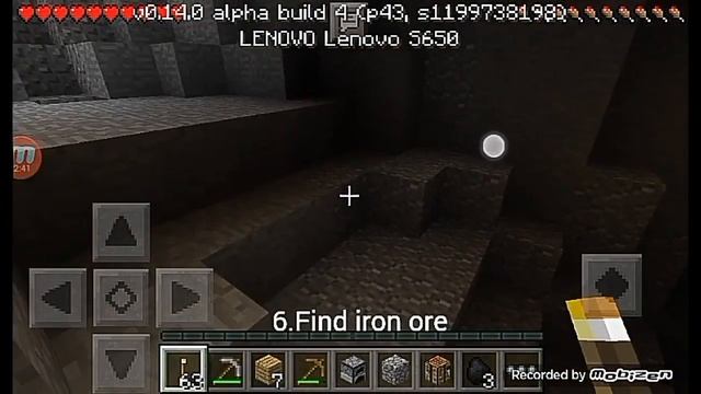 How to make Iron Ingot in Minecraft Pocket Edition(Basic) смотреть онлайн
