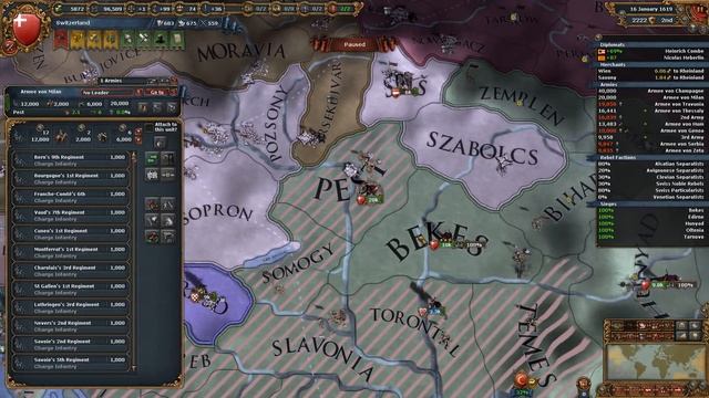 Let's Play Europa Universalis IV Switzerlake With The Cossacks 56