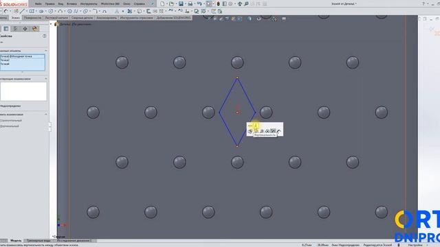 Solidworks. Образец заполнения. Часть 1