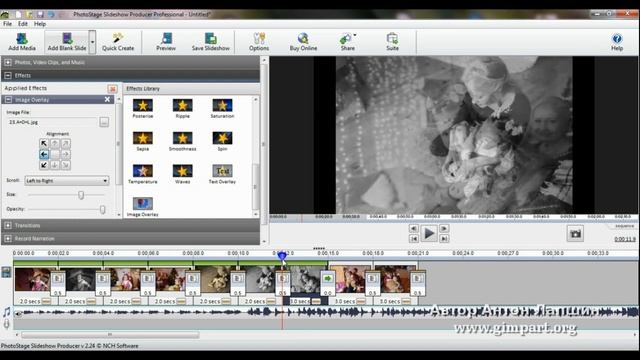 Видеокурс - Как сделать слайд шоу из фотографий. Часть 5 смотреть онлайн