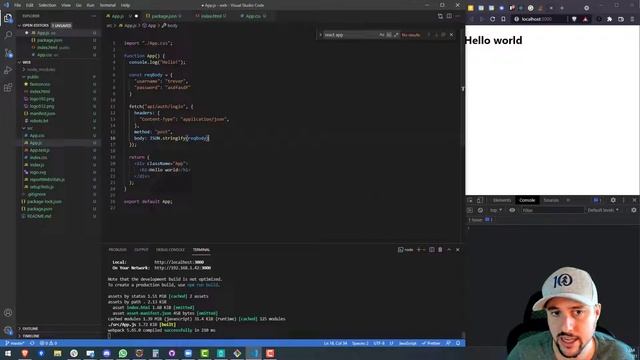 How to Solve CORS error in a React app смотреть онлайн