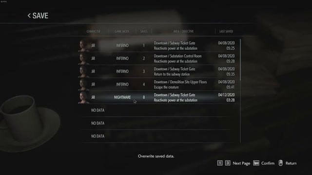 Resident Evil 3 2020 PC Save / Load Manager Bug смотреть онлайн