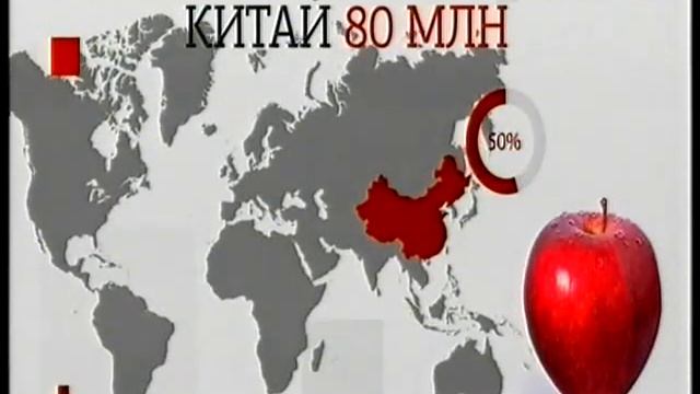 Через 9 лет казахстанцы смогут попробовать настоящий вкус знаменитого апорта