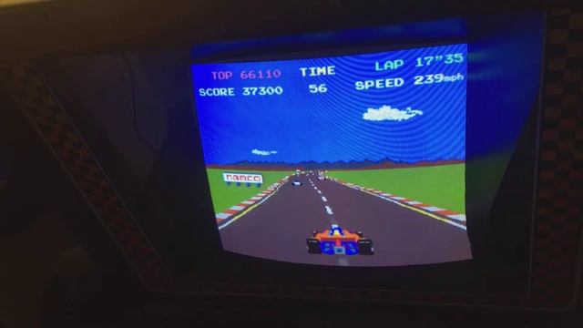 Pole Position Arcade World Record Attempt. 66510 Points. 216.97 Seconds. смотреть онлайн