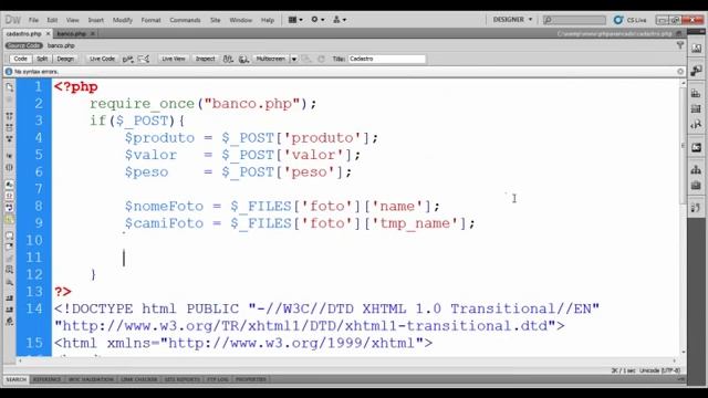 Curso de php Avançado aula 5 inserindo dados no banco смотреть онлайн