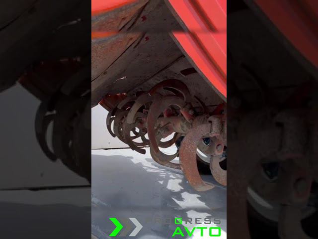 Трехцилиндровый японский #минитрактор #Kubota L1-185 #сельхозтехника смотреть онлайн