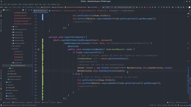 Start New Activity on Firebase Login Success | E-Commerce Android App смотреть онлайн