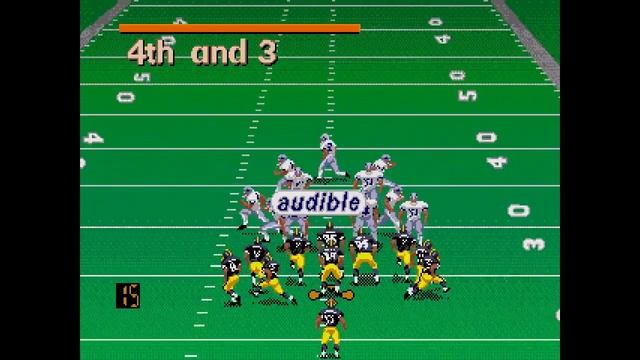 Madden NFL 97 ... (Sega Genesis) 60fps Gameplay