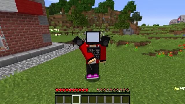 MIKEY and CAMERA WOMAN FAMILY in Minecraft! JJ TV MAN TITAN - Maizen смотреть онлайн
