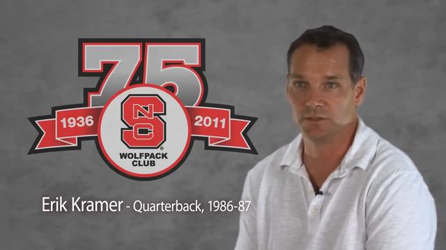 Erik Kramer on NC State's role in his career смотреть онлайн