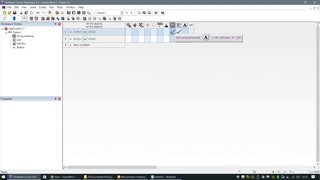 Clickteam Fusion 2.5 Tutorial String Tokenizer смотреть онлайн