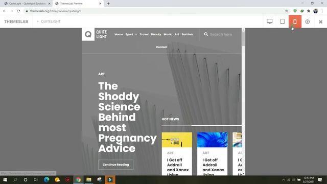 QuiteLight: Quitelight Bootstrap HTML template смотреть онлайн