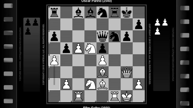 Geller: 140 Best Games (#61 of 140): Efim Geller vs. Oscar Panno смотреть онлайн