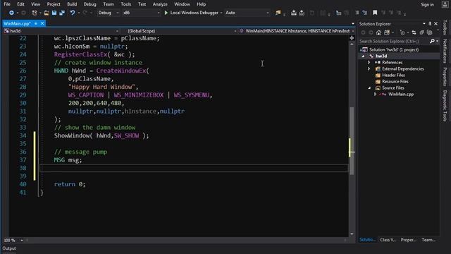 C++ 3D DirectX Tutorial [Message Loop / WndProc] 3 смотреть онлайн