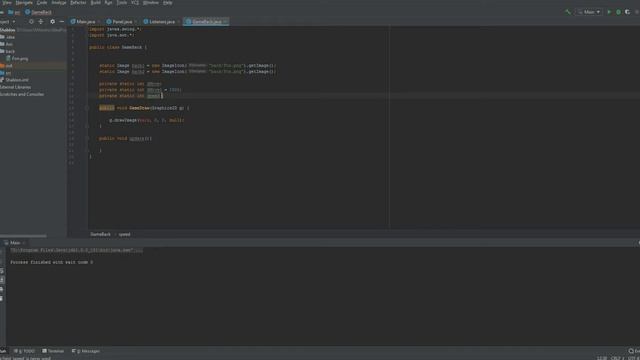 КАК СОЗДАТЬ ДВИЖУЩИЙСЯ ФОН l СОЗДАЕМ 2D ПЛАТФОРМЕР НА JAVA 1/4 смотреть онлайн
