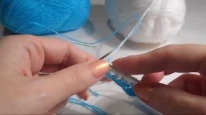 Как связать кофточку для новорождённого Часть 1 из 3