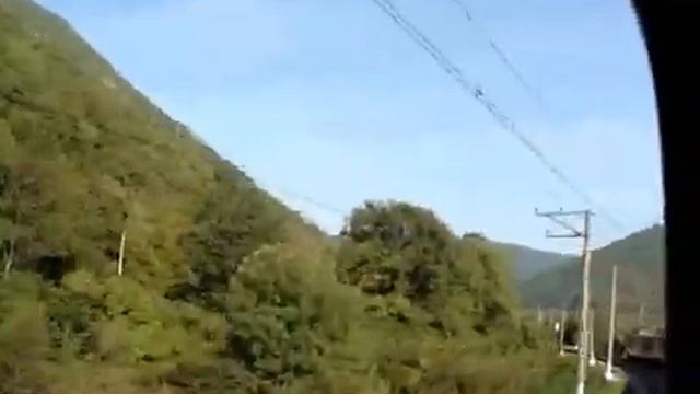 Кавказ из окна поезда смотреть онлайн