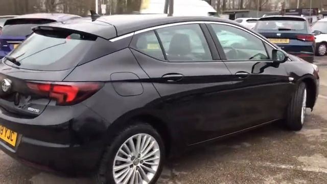 Mineral Black Vauxhall Astra 1.0T ecoTEC Elite Nav 5dr 2018 смотреть онлайн