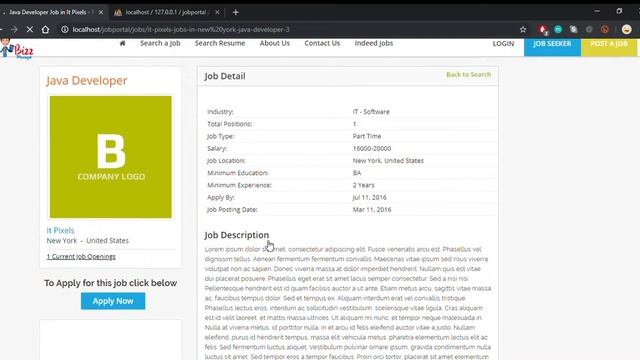 Job Portal Project with Source Code смотреть онлайн