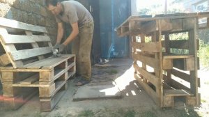 Мебель из поддонов своими руками