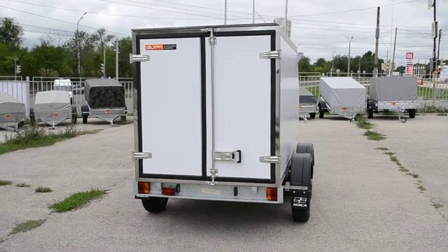 ПРИЦЕП ЛЕГКОВОЙ 2 ОСИ МЗСА 817733 ТЕРМО ФУРГОН 2.70Х1,26Х1,30м. смотреть онлайн