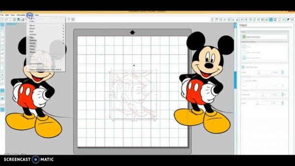 How to remove white background in silhouette design studio