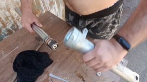 замена сальников и пыльников в вилке HONDA DEAUVILLE