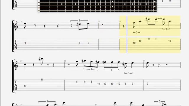B B King Miss Martha King GUITAR TABLATURE смотреть онлайн