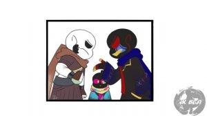 ЭРРОР И ИНК ВЗБЕСИЛИСЬ | Undertale AU озвучка Ink Blot