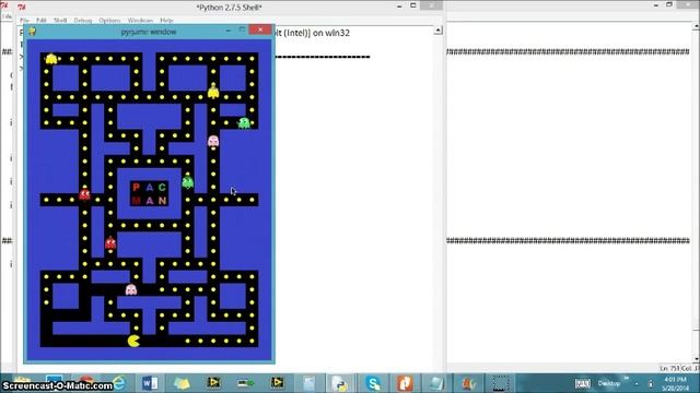 Programming PacMan (Python/PyGame) смотреть онлайн