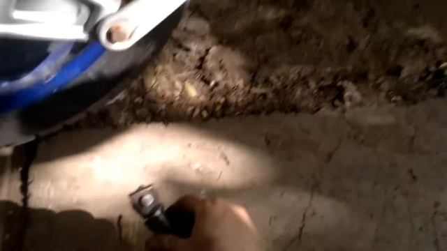 Самодельное крепление подножки для пассажира мотоцикла BMW 1100s. Кронштейн. смотреть онлайн