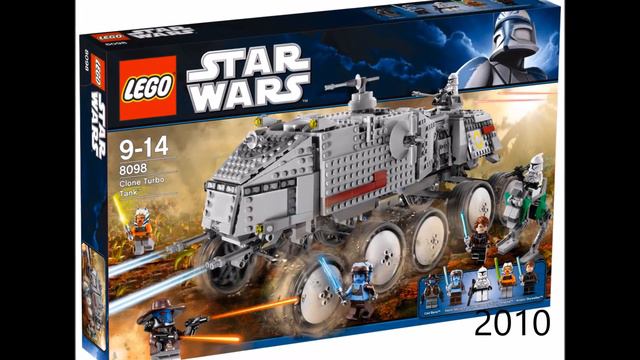 Все наборы Lego Star Wars Турботанк клонов(2005-2016) смотреть онлайн